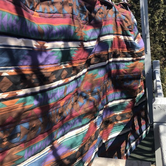 Vintage Springs Bedspread King Size Southwest Pattern made in USA - Picture 10 of 12